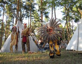 Гонза Фіала, маркетинговий менеджер празького Ботанічного саду, - за сумісництвом вождь племені