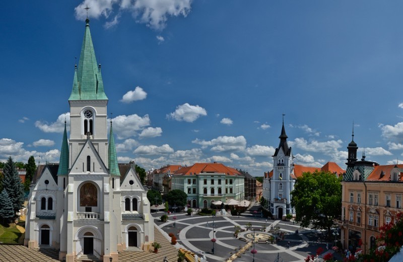 Головна площа угорського міста Капошвар визнана найкрасивішою в Європі