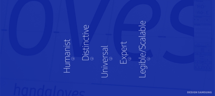 SamsungOne - це офіційний універсальний шрифт, який Samsung буде використовувати у всіх своїх продуктах