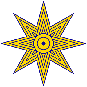 Зірки в будинку Циглера майже ідентичні древньому символу зірки Іштар