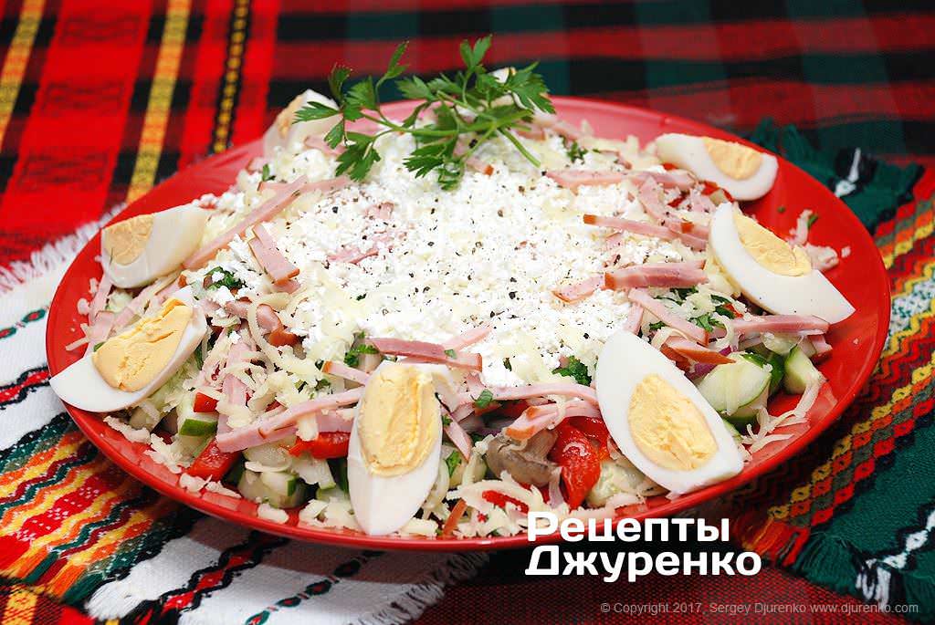 Болгарский овцеводов салат - вкусный и сытный