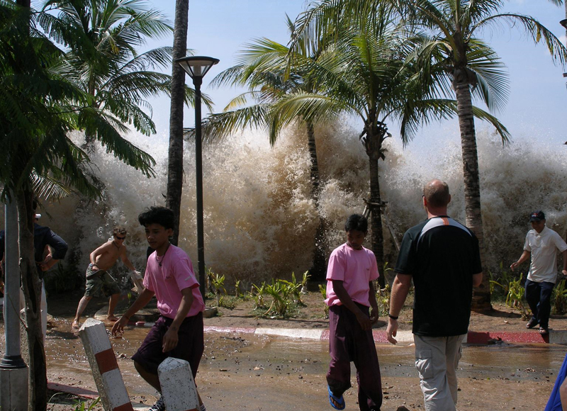 Підводний землетрус в Індійському океані, що сталася 26 грудня 2004 року в 00:58:53 UTC (7:58:53 за місцевим часом), викликав цунамі, яке було визнано найбільш смертоносним стихійним лихом в сучасній історії