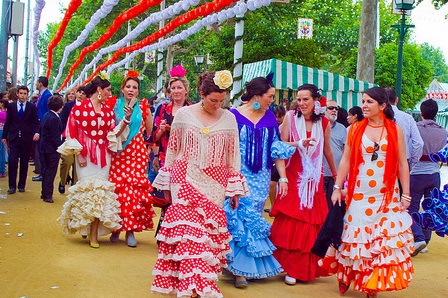 Через два тижні після Пасхи - Квітнева ярмарок в Севільї (Feria de Abril)