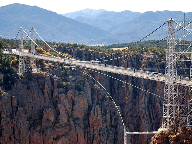 7 найвищих банджі-стрибків: Royal Gorge Bridge (США)