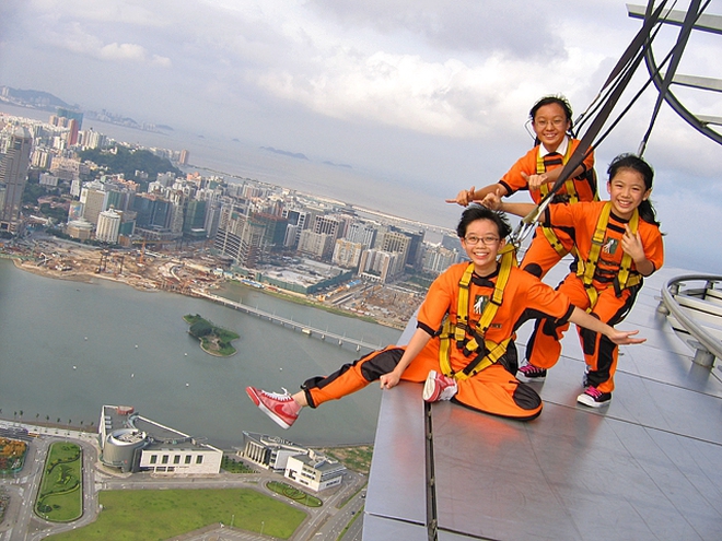 7 найвищих банджі-стрибків: Вежа Макао (Китай)