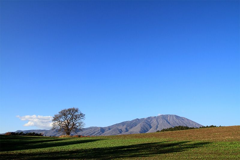 Гора Івате восени, незадовго до першого снігу