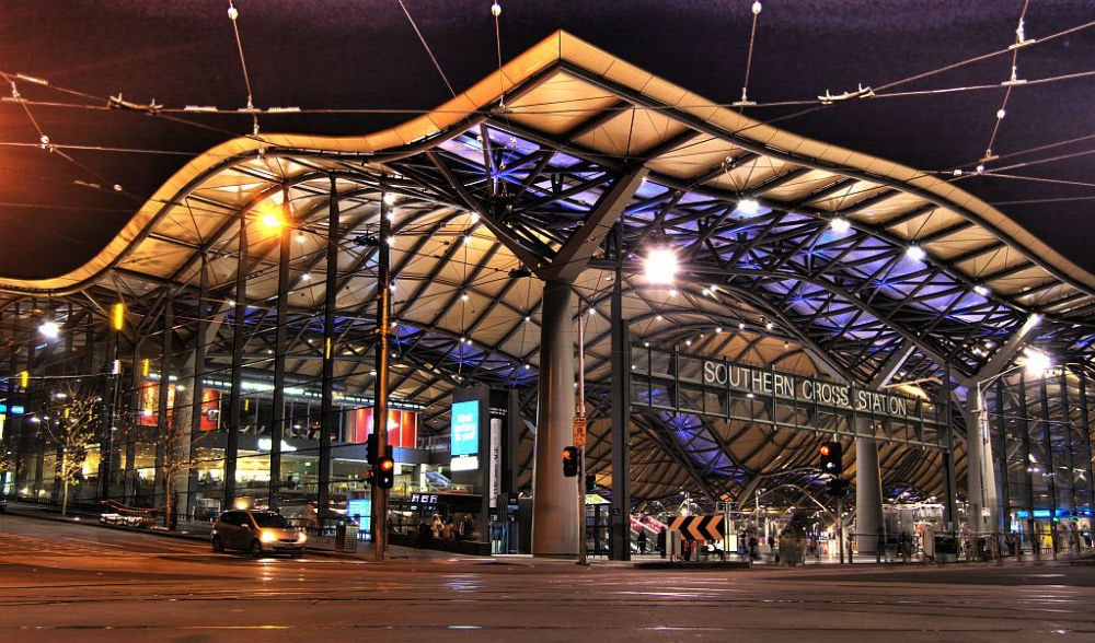 Залізнична станція Саутерн Крос (Southern Cross Station), Мельбурн, Австралія