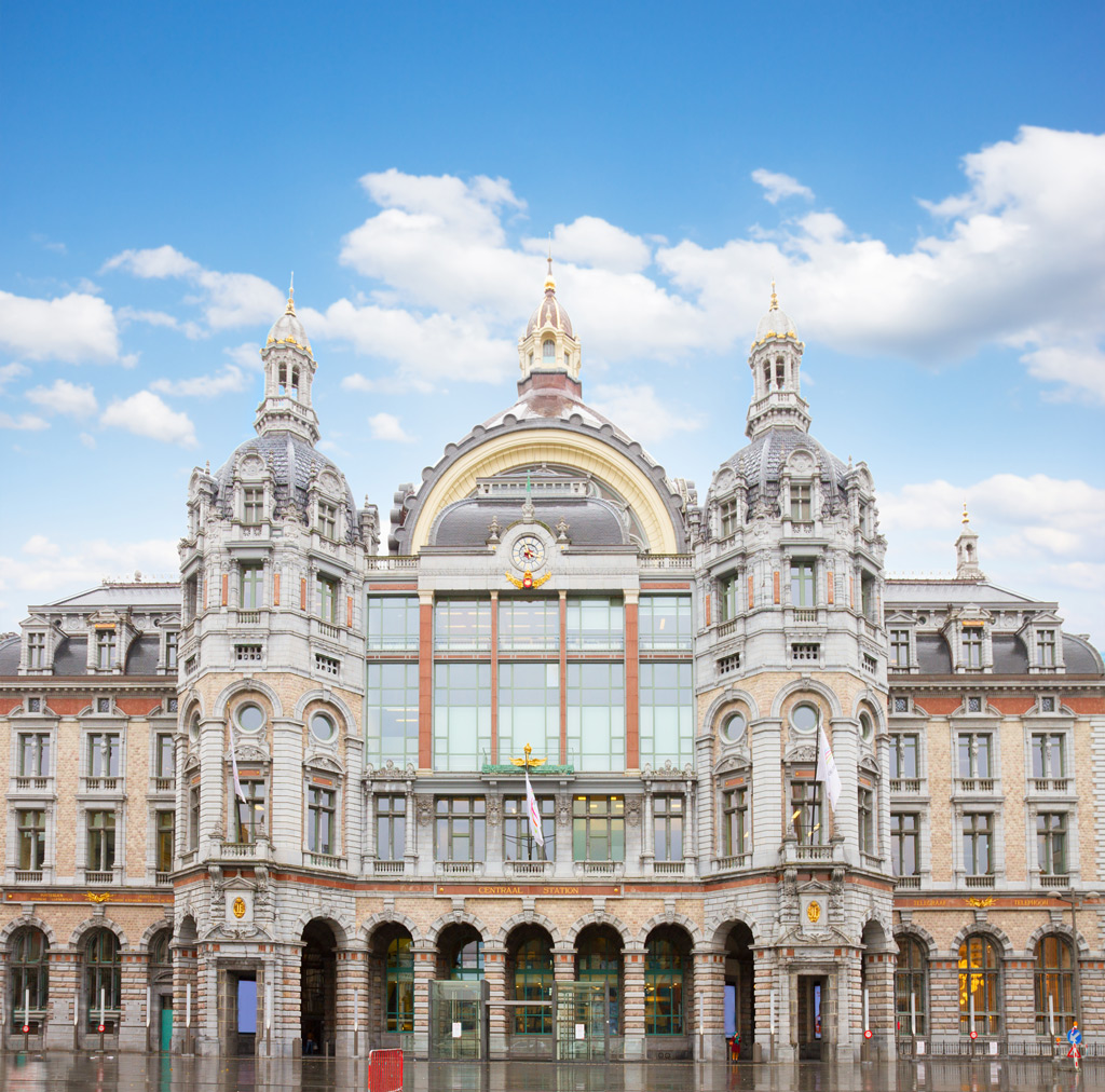 Центральний вокзал Антверпена (Antwerpen Centraal), Антверпен, Бельгія